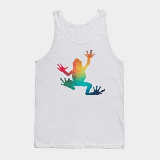 Rainbow frog Tank Top